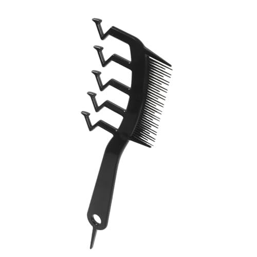 PLAFOPE Z-förmiger Breitzinkiger Haarkamm Für Scheitelkämme Haarbürsten Für Männer Friseurkämme Haarschneidekämme Zum Entwirren Salon Haarstyling-tool Leicht Und Tragbar Für von PLAFOPE