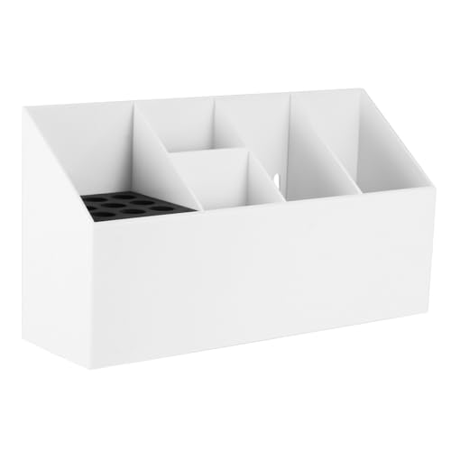 PLAFOPE Kosmetik Organizer Bleistift Container Multifunktionale Lagerung Box für Schreibtisch Weiß PLAFOPE Kosmetik Organizer Bleistift Container Multifunktionale Lagerung Box für Schreibtisch Weiß von PLAFOPE