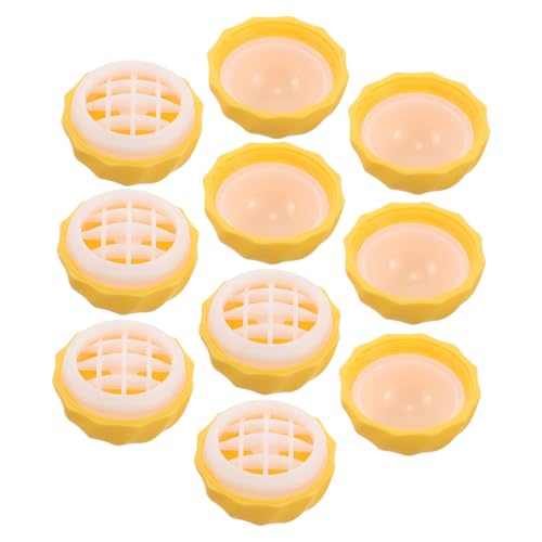 PLAFOPE Kompaktes Etui in Gelb Tragbarer Lipgloss-tube-reise-organizer Mit Geteiltem Ladefach Und Make-up- von PLAFOPE