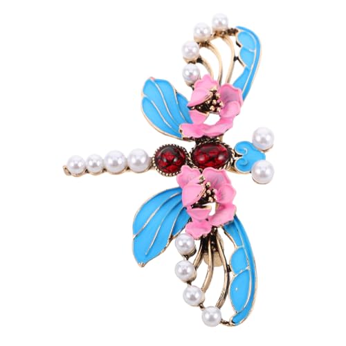 PLAFOPE Künstlerische Libellen Brosche Chinesisches Schmuckstück Vielseitig für Jacken Schals Hanfu Dekorative Anstecknadel für Geburtstag Hochzeit Festliche Anlässe von PLAFOPE