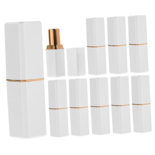 PLAFOPE Damen-kosmetik-tools 10 Stück Lipgloss-tuben Nachfüllbar Mini-lipgloss-tuben Flaschen 3 5 G Fassungsvermögen von PLAFOPE