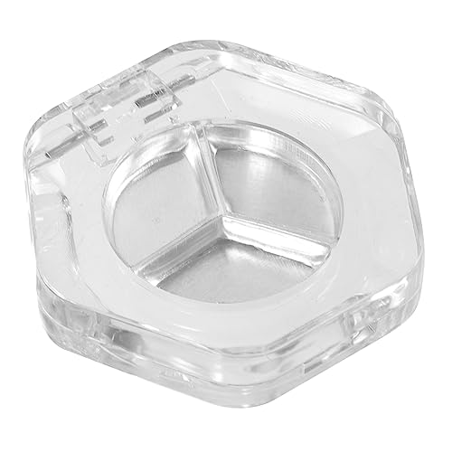 PLAFOPE 8 Stück Sechseckige Lidschatten-pfannen Make-up-rouge-etui Für Schwarze Frauen Leere Pfannen Für Lidschatten-rouge von PLAFOPE