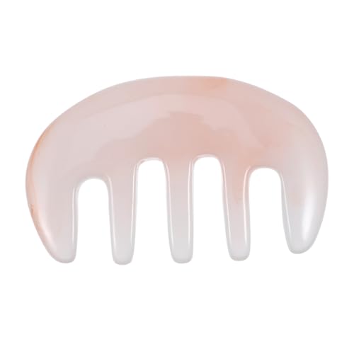 PLAFOPE Massagekamm Aus Naturharz Mit Feinen Zähnen Für Haar Und Kopfhaut-massage Anti-statisch Tragbar Für Frauen Und Männer Haarbruch Und Verbessert Haarstruktur von PLAFOPE