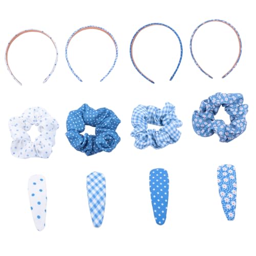 PLAFOPE 12stücke Haarband Mit Clips Für Mädchen Haarspange Set Stylische Haarspangen Haar Clips Für Verschiedene Frisuren von PLAFOPE