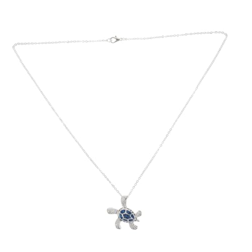 PLAFOPE Meeres Schildkröte Halskette für Frauen Elegantes Schmuckstück mit Turtle Anhänger Inspirierte Tier Halskette Perfektes für PLAFOPE Meeres Schildkröte Halskette für Frauen Elegantes Schmuckstück mit Turtle Anhänger Inspirierte Tier Halskette Perfektes für von PLAFOPE