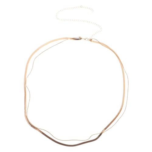 PLAFOPE Mehrlagige Taillenkette Verstellbar Leichtes Metallbauchkettchen Damen Punk Tanz Strand Party Accessoire Sommerlicher Körpergürtel von PLAFOPE