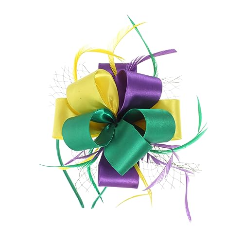 PLAFOPE Faschinator Stirnband Mit Für Damen Partys Festivals Karneval Bühnenauftritte Clubhochzeiten Cocktailpartys Geburtstagsfeiern Tea Party Foto-requisite von PLAFOPE