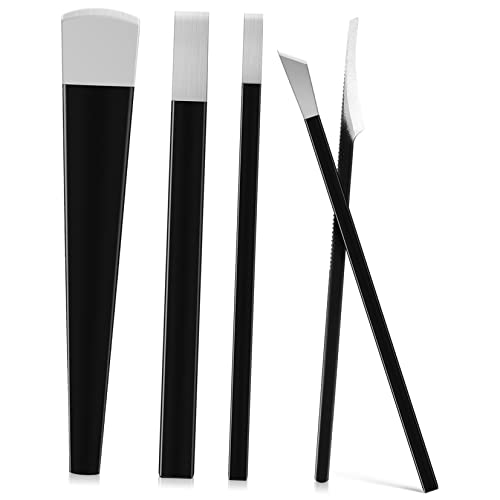 PLAFOPE Messer-set 5-teilig Nagelhaut-werkzeuge Fußschaber Hautschaber Entferner Maniküre-set von PLAFOPE