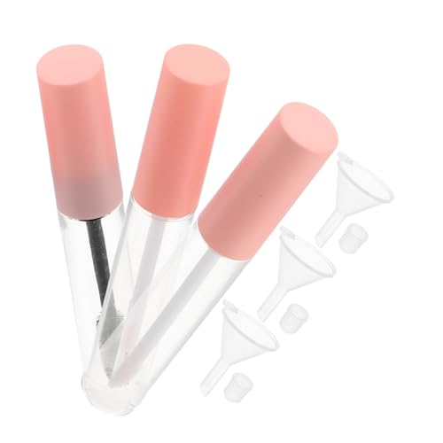 PLAFOPE Leeres 10-ml-set Mit Behältern Für Mascara Eyeliner Und Lipgloss Mit 3 Mini-trichtern – Make-up-tool von PLAFOPE