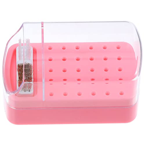 PLAFOPE 30löcher Nail Drill Bits Aufbewahrungsbox Mit Fächern Und Reinigungsbürste Transparente Maniküre Organizer Für Nagelkunst Professionelle Und Private Nutzung PLAFOPE 30löcher Nail Drill Bits Aufbewahrungsbox Mit Fächern Und Reinigungsbürste Transparente Maniküre Organizer Für Nagelkunst Professionelle Und Private Nutzung von PLAFOPE