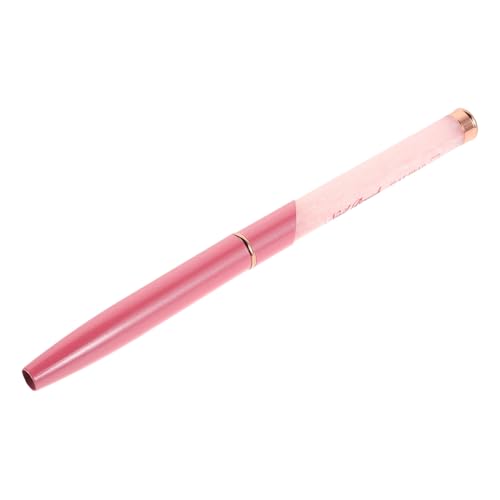 PLAFOPE Nagelbürste Flach Nailart-malpinsel Builder-pinsel Für Maniküre Geschnitzter Pinsel Nagelwerkzeuge Mit Kappe Nailart-werkzeug Für Design von PLAFOPE