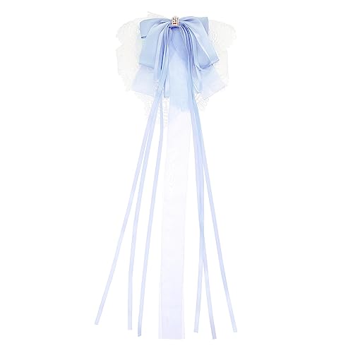 PLAFOPE Oversize Schleifen-haarspange Mit Knopf Für Looks Für Hochzeiten Partys Und Lolita-stil Große Haarschleifen-haarclips Sanftem Mit Zarten Details von PLAFOPE