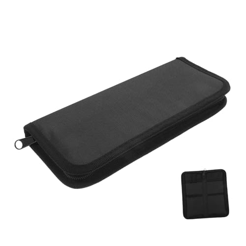 PLAFOPE Oxford Cloth Pencil Case für Mädchen Kleines Tragbares Federmäppchen mit Robustem Verschluss Multifunktionale Stifttasche für Büro Reise und Kunstbedarf Strapazierfähige von PLAFOPE