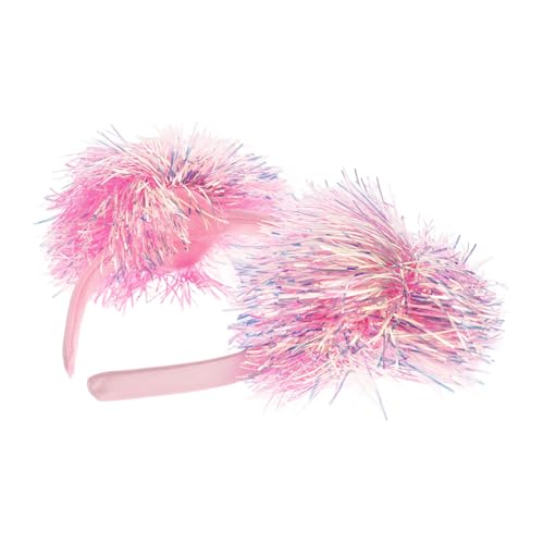 PLAFOPE Stirnband Für Junge Mädchen Party Boppers Haarband Niedlich Bommel Stirnband Cosplay Karneval Kopfbedeckung Kinderfrisur von PLAFOPE