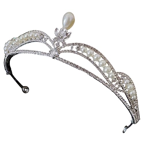 PLAFOPE Hochzeit Haar Zubehör Kristall Braut Krone Stirnband Dekorative Stirnband von PLAFOPE