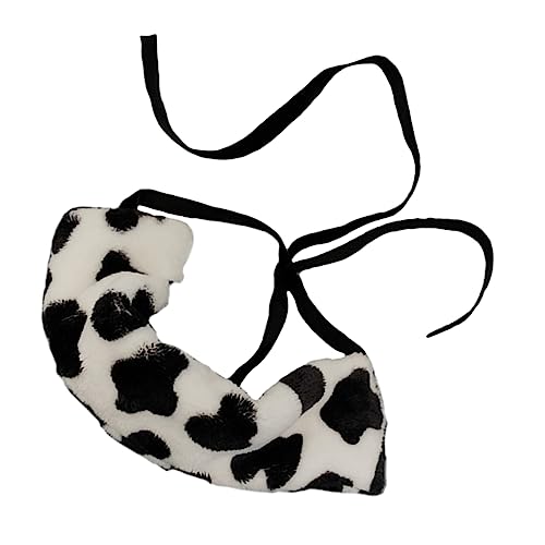 PLAFOPE Plüsch Haarband mit Verstellbarem Bindeband Weiches Fleece Vielseitig als Haargummi und Modischer Halsschmuck für Damen und Mädchen von PLAFOPE