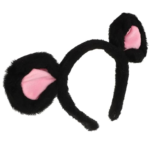 PLAFOPE Plüsch Mäuseohren Haarreif Cartoon Performance Headband für Kinderpartys Cosplay und Halloween Niedlich Weich Einfach zu Tragen und Stylisch von PLAFOPE
