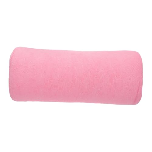 PLAFOPE Professionelles Maniküre Handkissen Halbmondförmiges Nageltisch Kissen mit Abnehmbarem Waschbarem Handtuchbezug Rutschfestes Handauflagekissen für Nagelpflege Komfortable von PLAFOPE