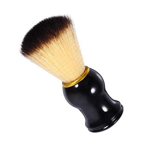 PLAFOPE Rasier Pinsel Für Männer Aus Nylon Mit Holzgriff Schäumender Bart Pinsel Rasierzubehör Schnurrbartbürste Bartbürste Schnurrbart-rasierwerkzeug Holzgriff von PLAFOPE