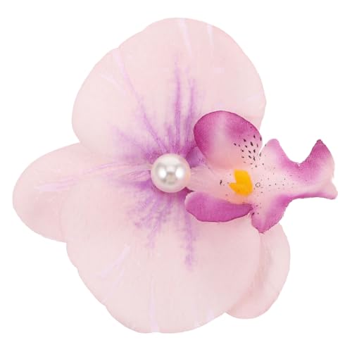 PLAFOPE Realistische Phalaenopsis-haarspange – Schmetterlings-hawaii-blumen-haarnadel Für Frauen Elegante Kopfbedeckung Für Die Braut von PLAFOPE