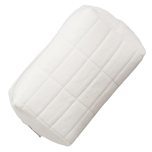 PLAFOPE Schminktasche Aus Canvas-Polyester Reisetasche Mit Großem Fassungsvermögen Make-up-etui Mit Robustem Metallreißverschluss Organizer Für Gesichtspflege Seife Shampoo Und Andere Toil von PLAFOPE