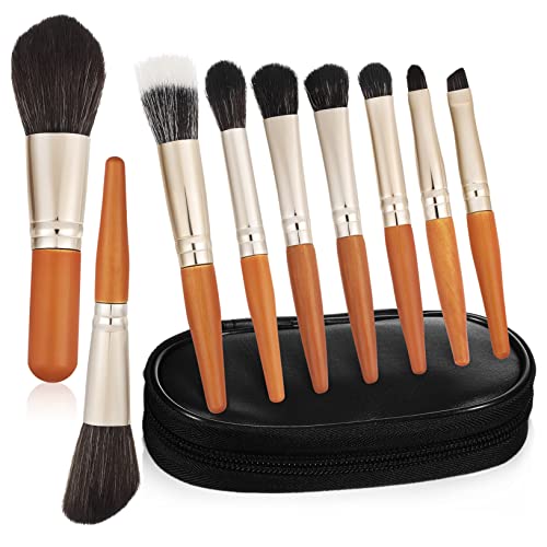 PLAFOPE Reiseetui Für Make-up-pinsel 9-teiliges Reise-make-up-set Tragbares Foundation-pinsel-set Etui Lidschatten Rouge PLAFOPE Reiseetui Für Make-up-pinsel 9-teiliges Reise-make-up-set Tragbares Foundation-pinsel-set Etui Lidschatten Rouge von PLAFOPE