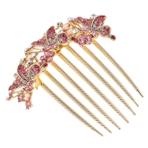 PLAFOPE Strass-haarkamm Für Hochzeit Seitlicher Kamm Mit Glitzer-verzierungen Hochsteckfrisur-accessoire Für Brautjungfern Und Besondere Anlässe Glitzernder Kopfschmuck Für Frauen von PLAFOPE