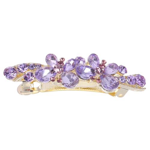 PLAFOPE Rhinestone Schmetterling Haarspange Damen Spring haarklammer Eleganter Haarschmuck für Hochzeiten Partys Geburtstage und Festliche Anlässe Sanfter Halt Modisches Styling für von PLAFOPE
