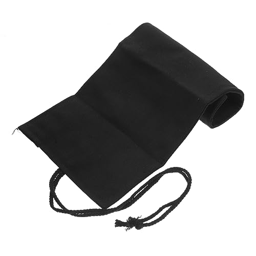 PLAFOPE Große Kapazität Stifterolle Canvas Fächer Für Buntstifte Und Schreibwaren Rollbare Federtasche Für Schule Und Handgemacht von PLAFOPE