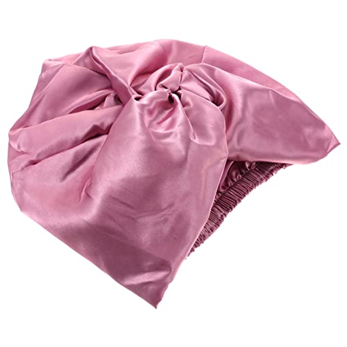 PLAFOPE Satinhaube Zum Schlafen Und Duschen Haarhaube Für Damen Futter Für Lockiges Haar Große Größe von PLAFOPE