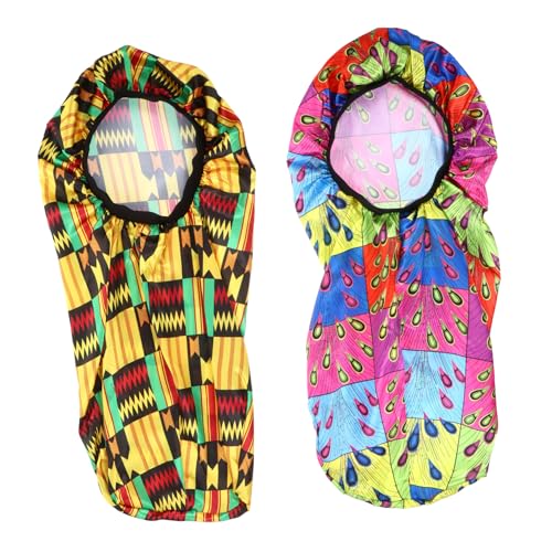 PLAFOPE Schlafmütze Für Lockiges Haar Damen 2er-pack Haar-schlafmütze-set Zöpfe Schlafmütze Satinhaube Für Das Haar PLAFOPE Schlafmütze Für Lockiges Haar Damen 2er-pack Haar-schlafmütze-set Zöpfe Schlafmütze Satinhaube Für Das Haar von PLAFOPE