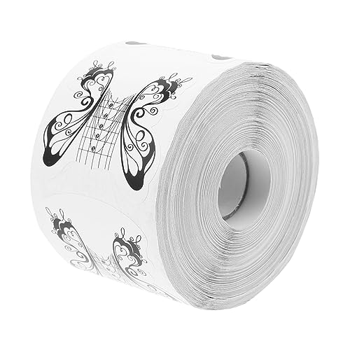 PLAFOPE Nagelformen Nailart Erweiterter Aufkleber Für Maniküre Salon Zubehör Mit Nagelschablonen Guide Selbstklebende Nagelkappen Für Acryl Und Uv-gel-maniküre von PLAFOPE