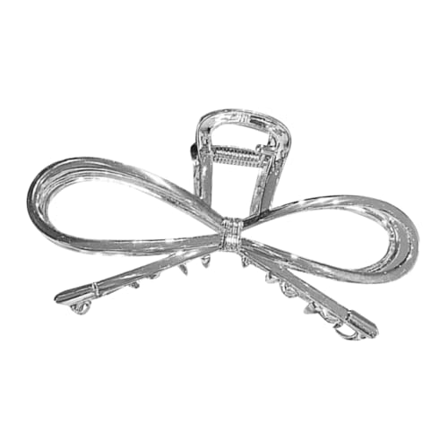 PLAFOPE Stabile Haarspange Mit Schleife Aus Metall Große Haarspange Für Damen von PLAFOPE