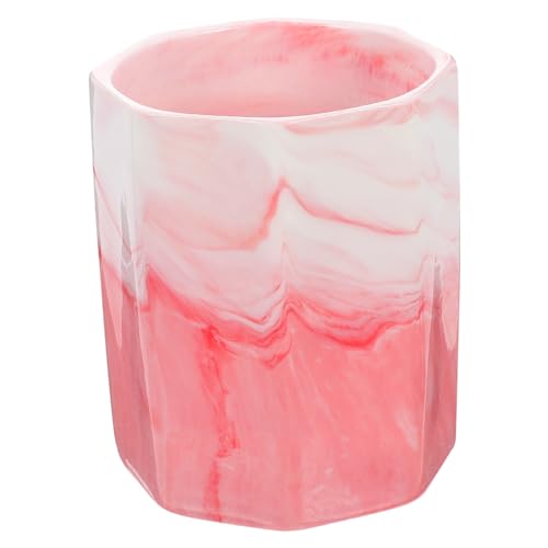 PLAFOPE Stabiler Schreibwarenhalter Aus Keramik Make-up-pinselhalter Stiftbecher Stifthalter für Den Schreibtisch Schreibtisch-bleistift-organizer Büro-stiftebehälter von PLAFOPE