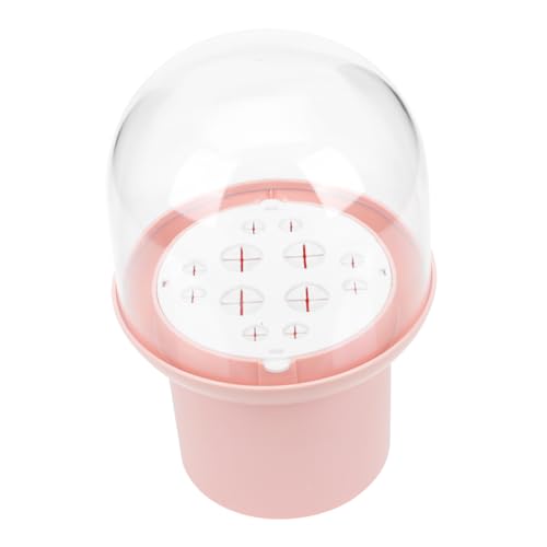 PLAFOPE Multifunktionale Kosmetik Pinsel Aufbewahrungsbox Mit Deckel Für Schminktisch Kosmetik Organizer Schützt Und Hält Ihre Pinsel Sauber Und Ordentlich von PLAFOPE