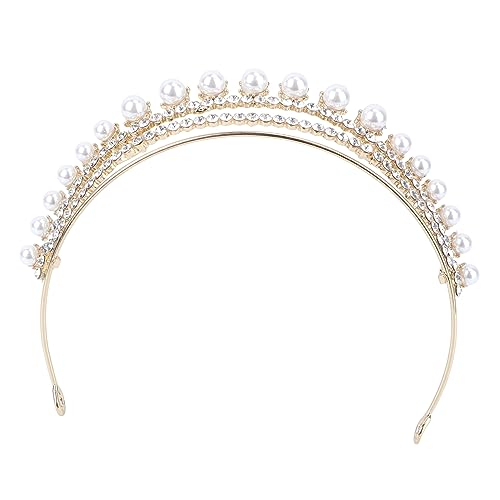 PLAFOPE Hochzeitskrone Strass Kopfbedeckung Braut Kopfschmuck Kind Krone von PLAFOPE