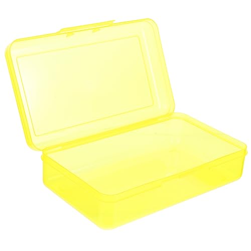PLAFOPE Plastik Bleistiftbox Große Kapazität Praktische Aufbewahrung Für Stifte Und Kleinigkeiten Robuste Leichte Und Langlebige Schreibwarenbox Für Schule Und Büro Organizer Für von PLAFOPE