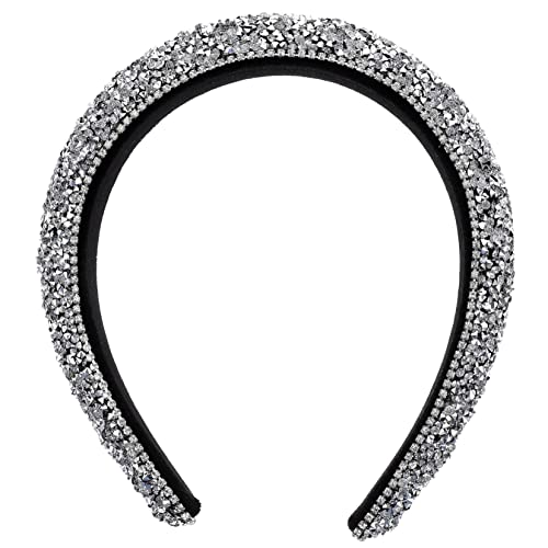 PLAFOPE Rhinestone Haarband Für Damen Elegantes Strass-stirnband Mit Hochwertiger Verzierung Für Hochzeiten Partys Und Alltag Universelle Bequem Und Stilvoll von PLAFOPE