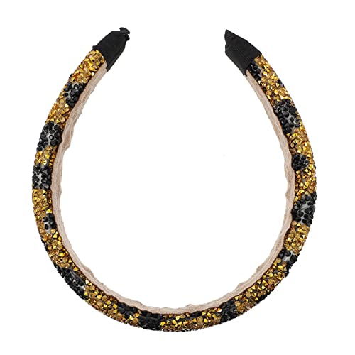 PLAFOPE Natürlicher Kristallstein Haarschmuck Mit Strasssteinen Elegantes Haarband Für Hochzeiten Partys Und Besondere Anlässe von PLAFOPE