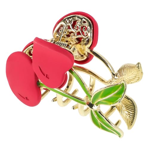 PLAFOPE Süße Kirschförmige Haarklammer für Damen Robuste Haarspange mit Klammerdesign Sicherer für Hochsteckfrisuren und Vielseitiger Haarschmuck für Alltag und Partys von PLAFOPE