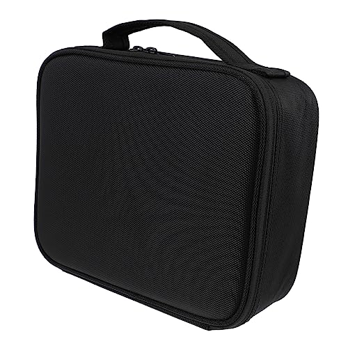 PLAFOPE Tragbare Make-up-werkzeugtasche Reise-kulturtasche Pinselbehälter Make-up-Organizer Für Make-up-Tools Schwarz von PLAFOPE