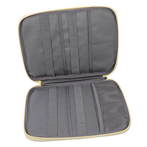 PLAFOPE Malpinseltasche 96 Bleistiftfächer Oxford-Stoff Nylon Große Kapazität Federmäppchen-Organizer von PLAFOPE