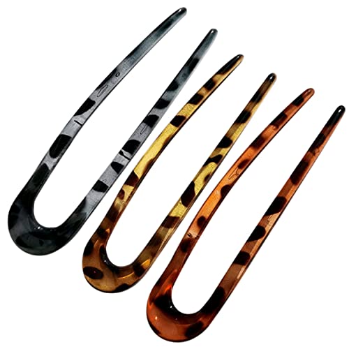 PLAFOPE Elegante Haarnadel in U-form Für Damen Stilvolle Haargabel-haarspange Mit Glatten Kanten von PLAFOPE