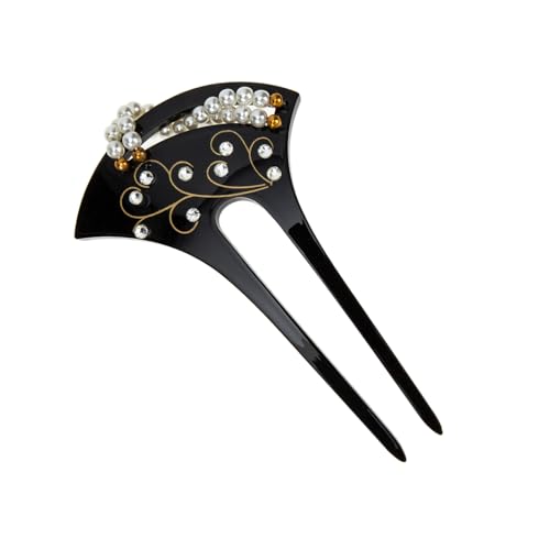 PLAFOPE U-förmige Perlen-haarspange Für Hochzeiten Und Besondere Anlässe Elegantes Haaraccessoire Zur Haarbindung Und Dekoration Bequem Und Stilvoll Für Brautfrisuren von PLAFOPE