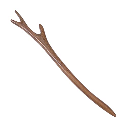 PLAFOPE Holz Haarnadel Vintage Dekorative Chignon-nadel Haarstäbchen Für Damen Retro Haarnadel Aus Natürlichem Holz von PLAFOPE