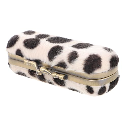 PLAFOPE Vintage Lippenstift Etui mit Spiegel Retro Lippenstift Aufbewahrungsbox für Handtasche Vielseitiger Kosmetik Organizer Tragbar Kompakt für Lippenpflege und Make Up Zubehör Damen von PLAFOPE