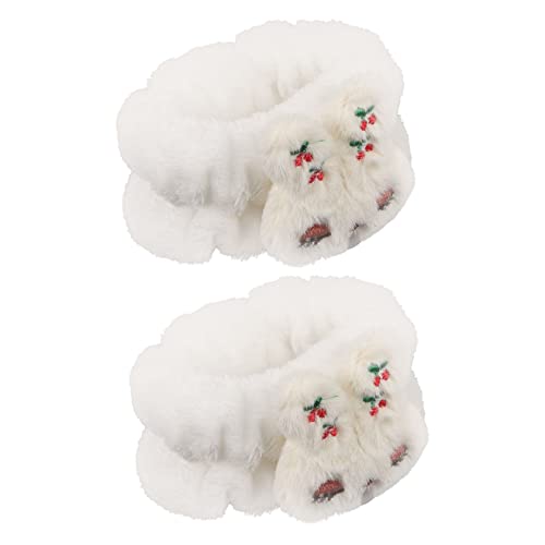 PLAFOPE Wasserdichte Handgelenkbänder Für Junge Mädchen Cartoon Hase Gesichtswäsche Armbänder Elastische Waschbänder Für Skincare Praktisch Und Bequem von PLAFOPE