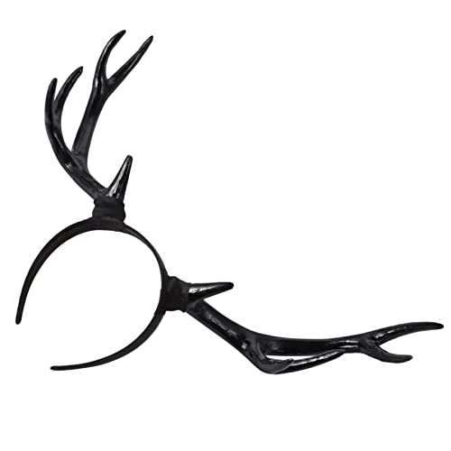 PLAFOPE Weihnachts Cosplay Elch Stirnband Für Damen Und Herren Rentier Kopfbedeckung Für Festliche Partys Karneval Halloween Und Cosplay Veranstaltungen Niedliches Accessoire Für von PLAFOPE