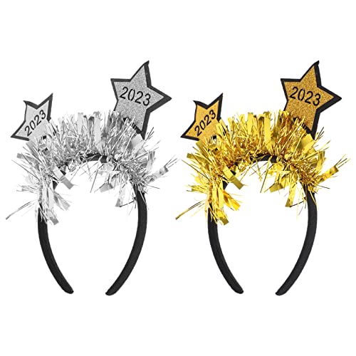 PLAFOPE Stern-stirnband-set Für Silvester Haarband Festliches Design Für Damen von PLAFOPE
