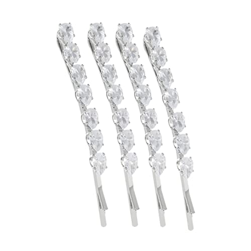 PLAFOPE 4stücke Haarspangen Haarschmuck Für Hochzeiten Partys Damen Mädchen Strass-haarspange von PLAFOPE